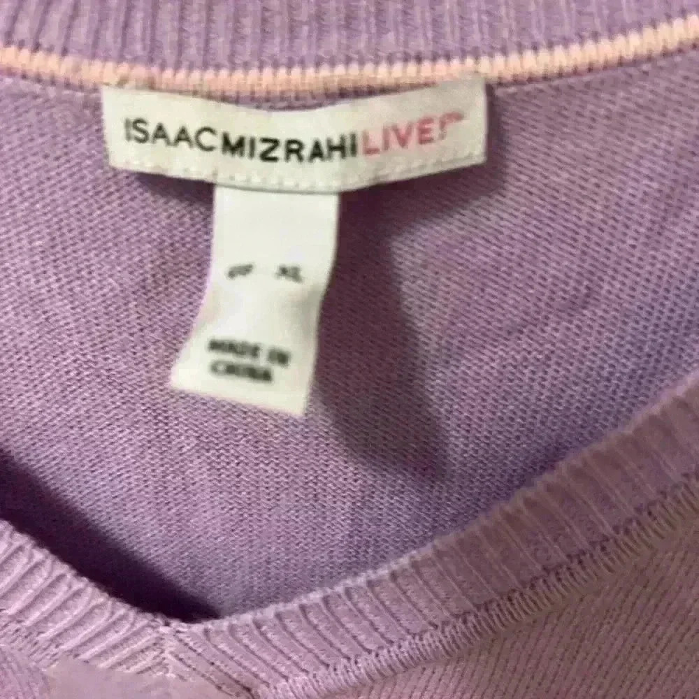 Isaac Mizrahi Live Sweater